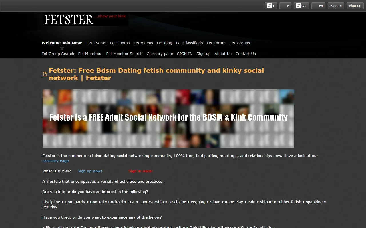 Screenshot of Fetster